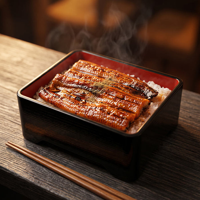 Anguille grillée et sauce tare