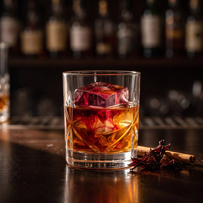 Le Cherry Floral Cocktail