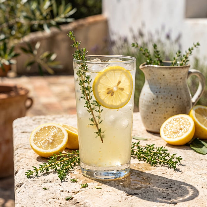 Citronnade au thym