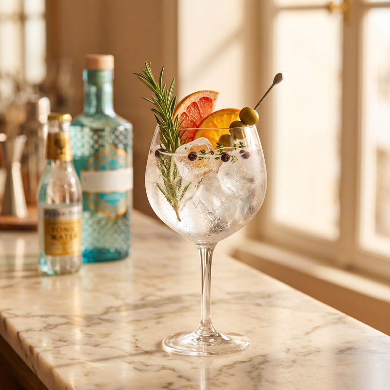 Gin tonic méditerranéen