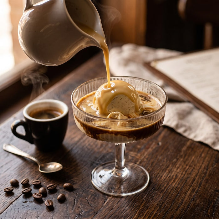 Irish affogato
