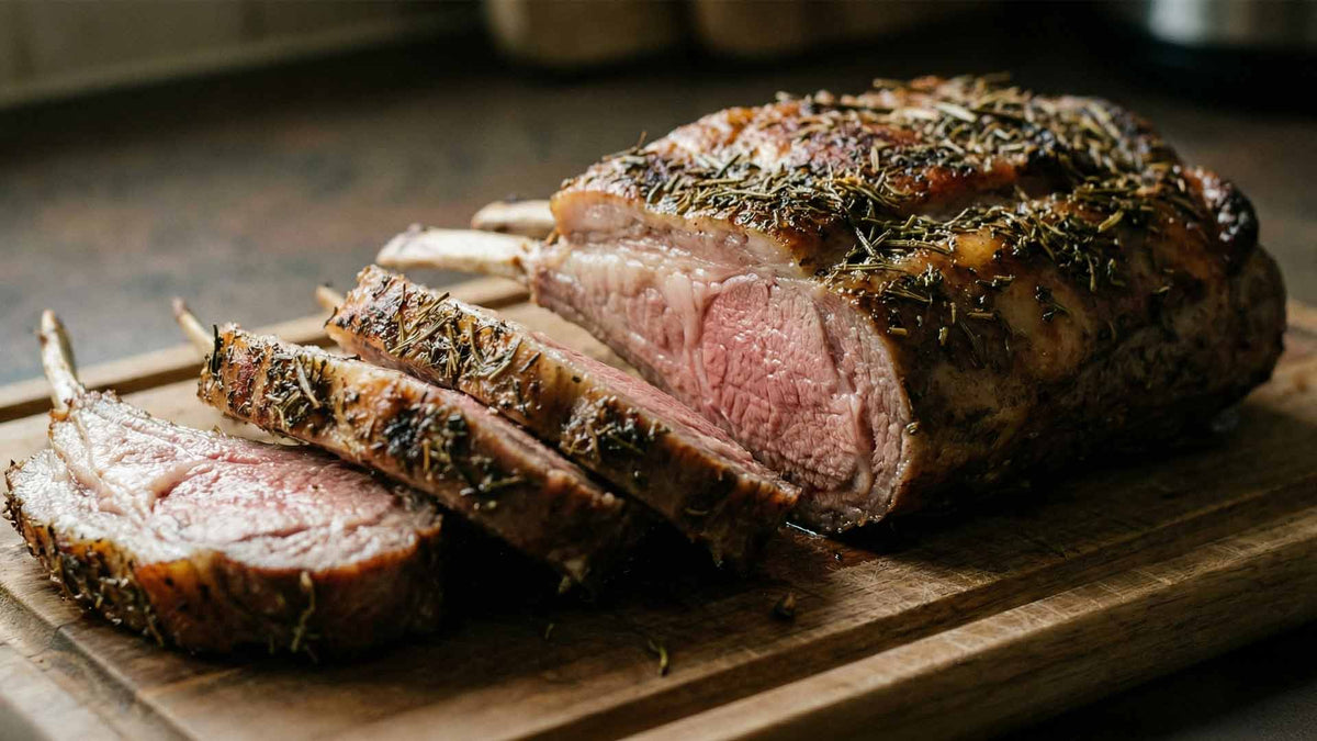Carré d'agneau aux herbes de Provence