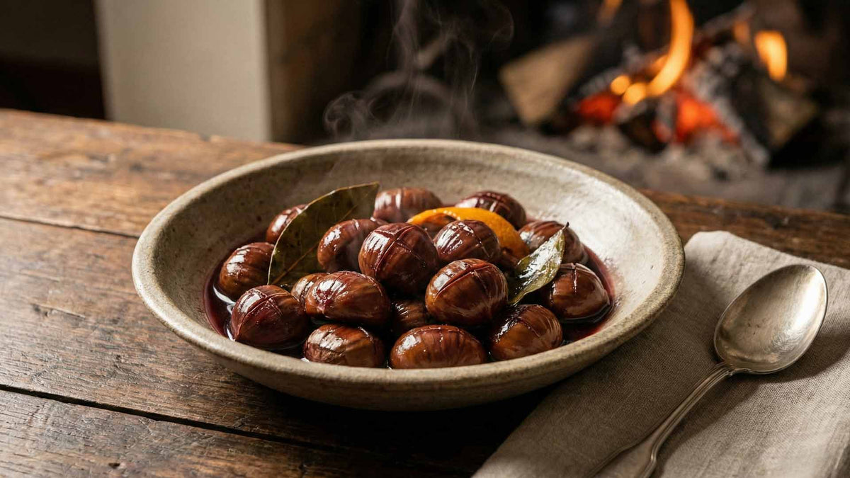 Châtaigne au vin rouge