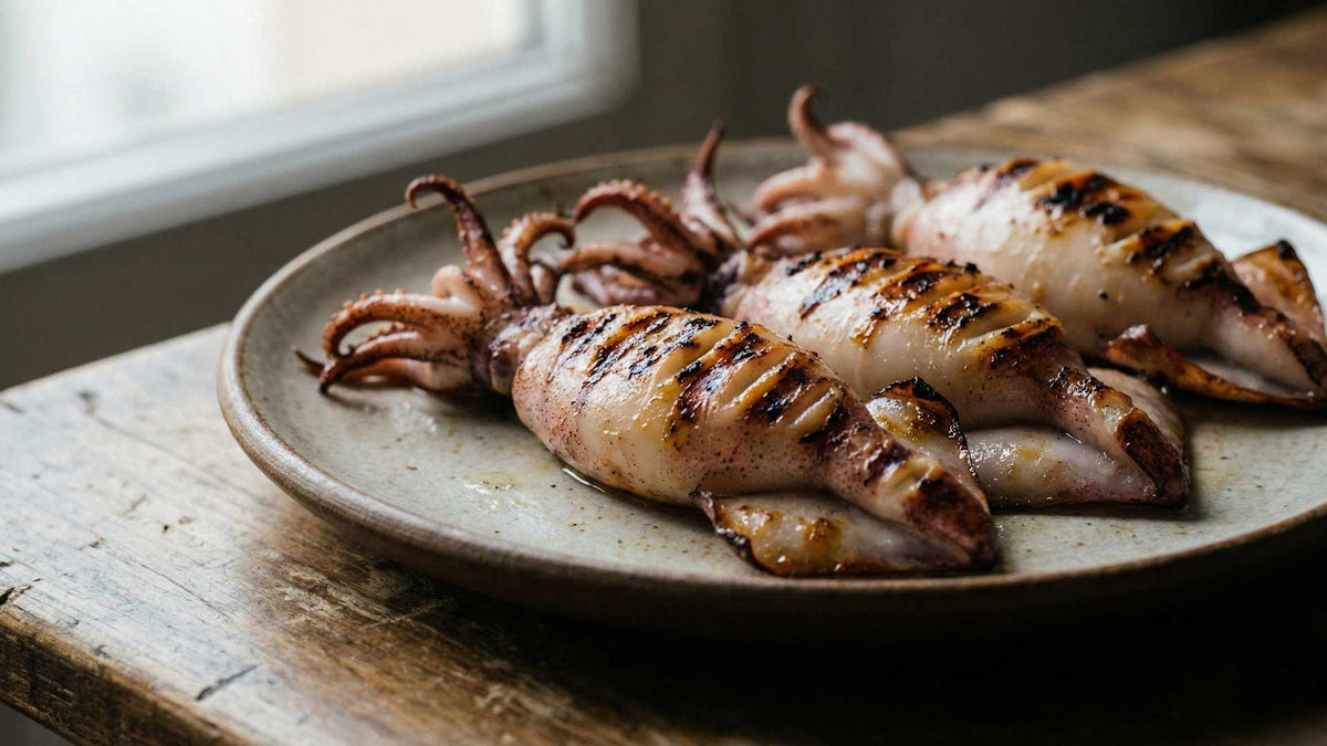 Chipirons à la plancha