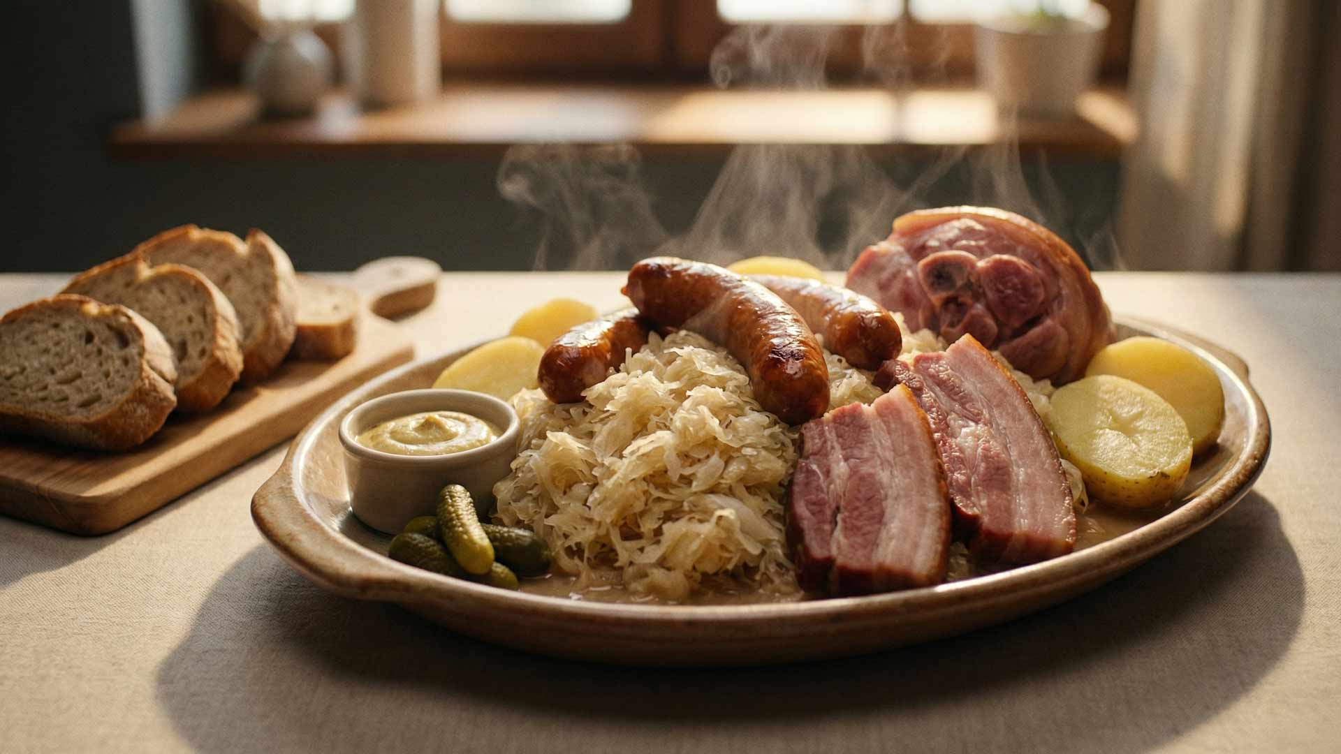 Choucroute alsacienne garnie