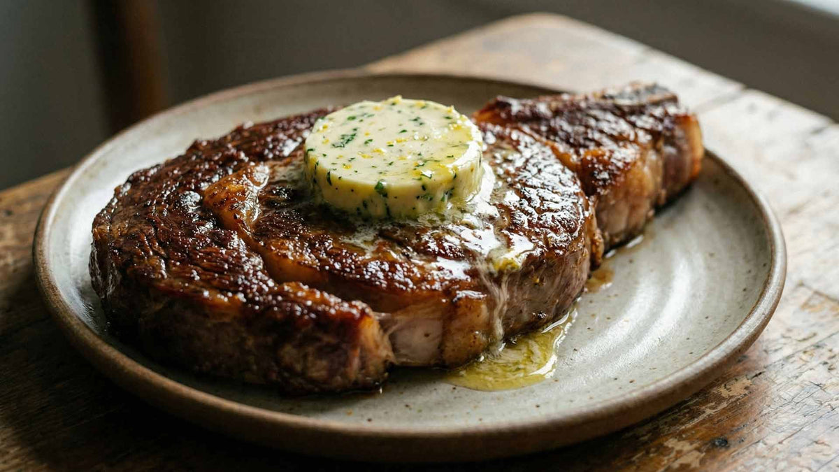 Entrecôte beurre Maître d'Hôtel