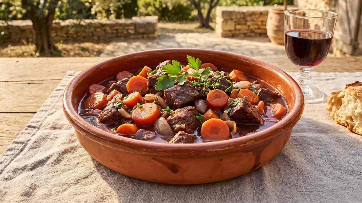 Estouffade de bœuf aux carottes
