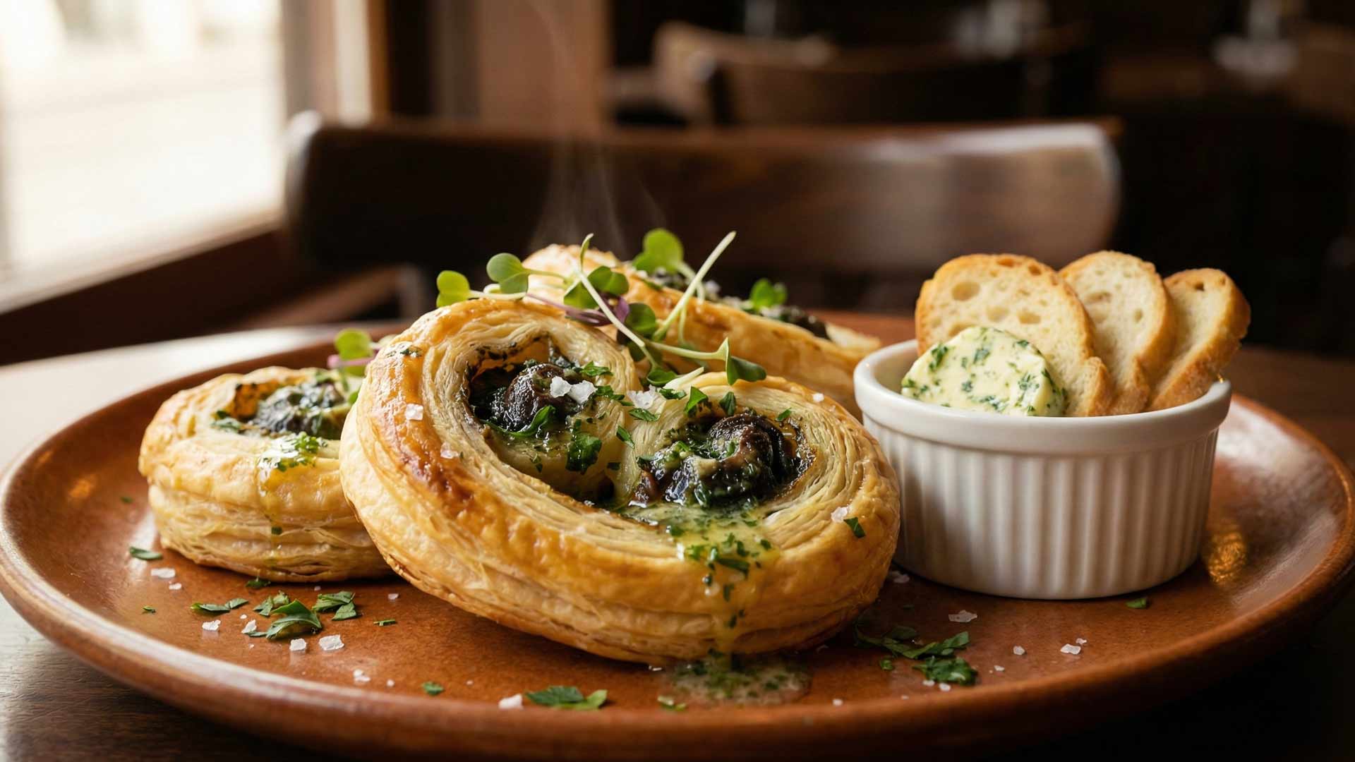 Feuilletés d'escargots