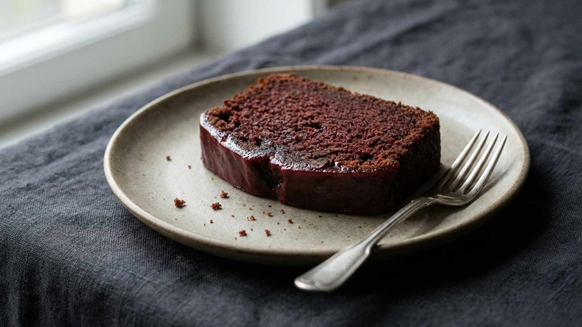 Gâteau au vin rouge Image
