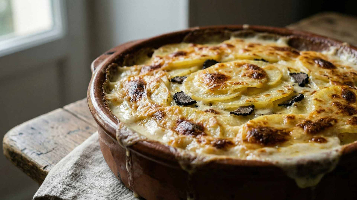 Gratin dauphinois à la truffe