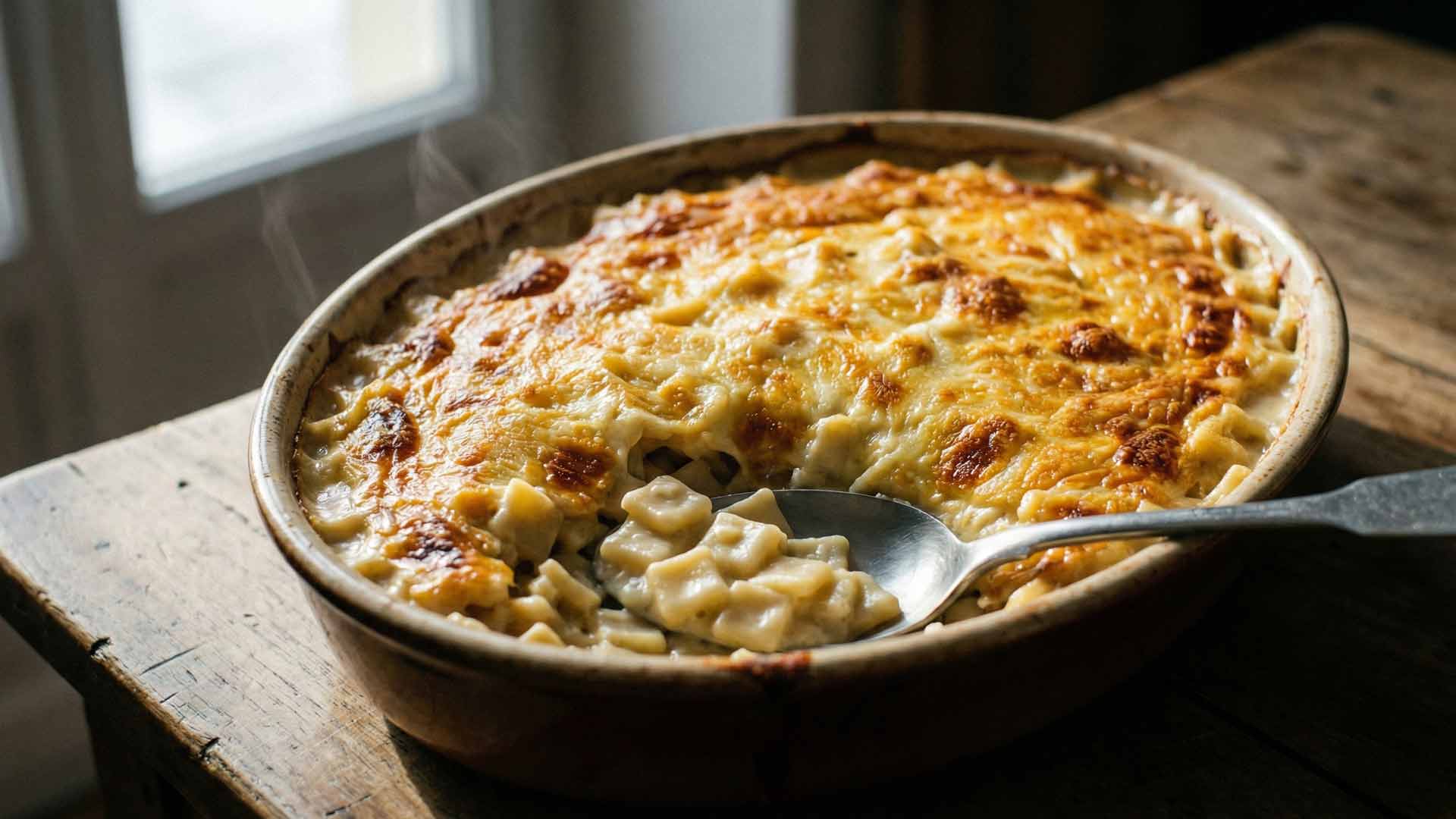 Gratin de Crozets au Beaufort