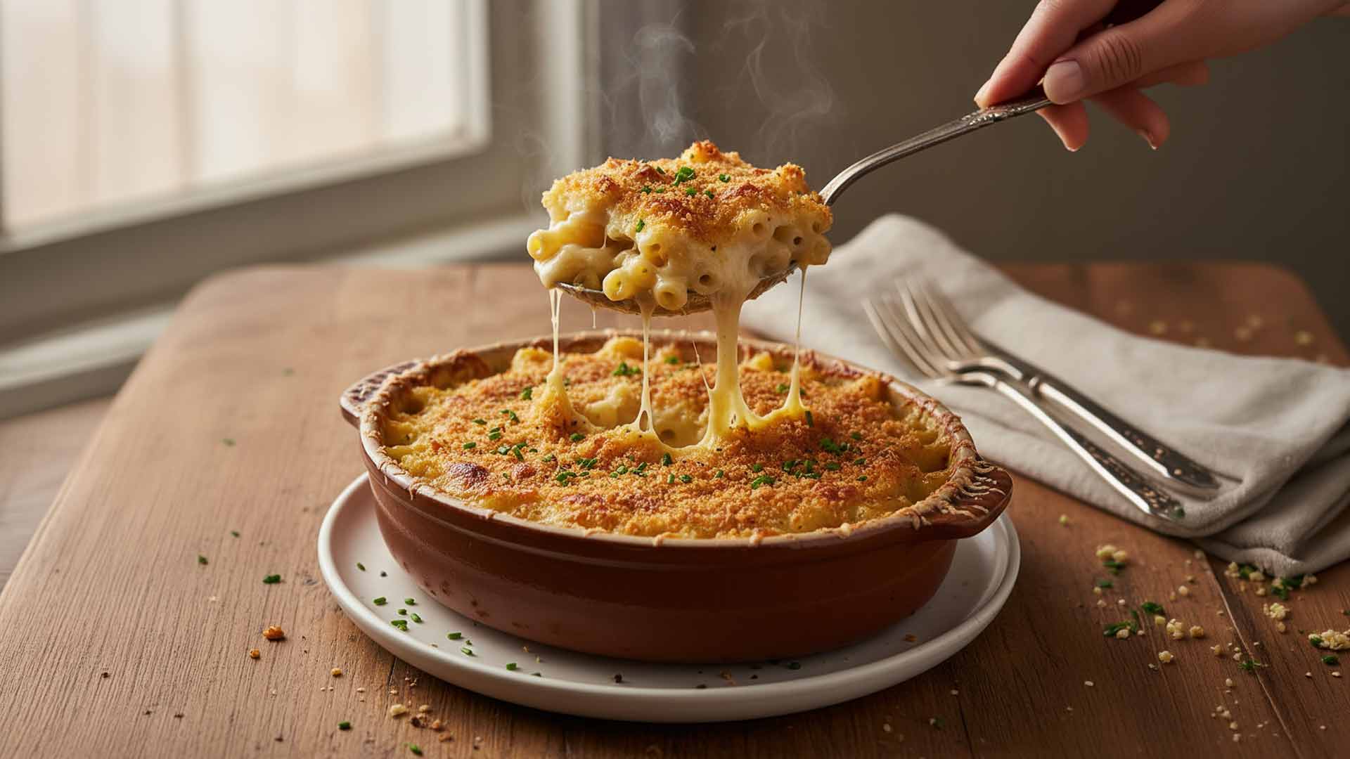 Gratin de macaronis Image