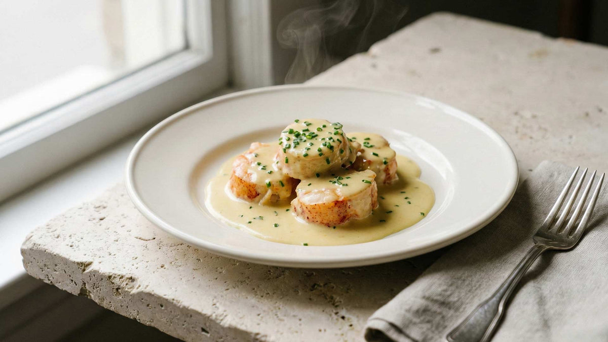 Homard au vin jaune