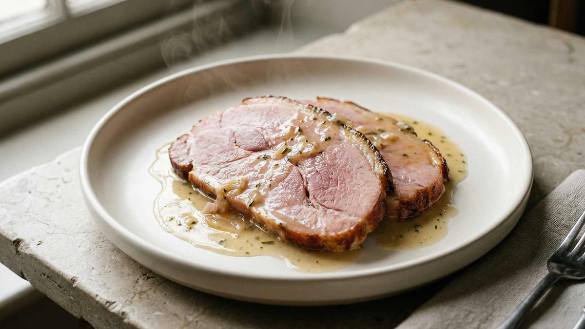 Jambon au vin blanc de Bourgogne