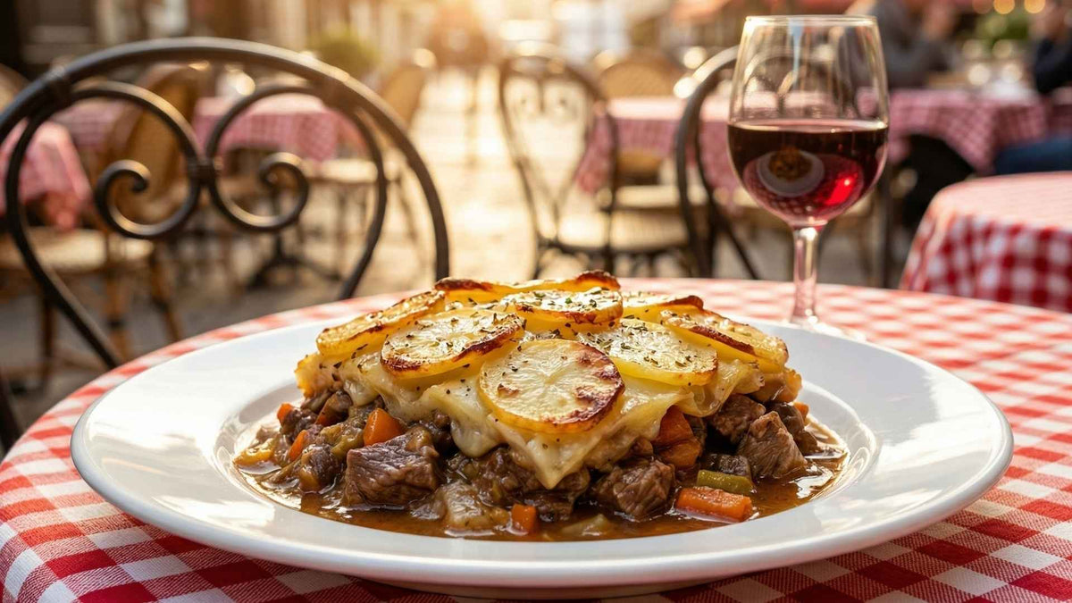 Lancashire hotpot à l'agneau fondant et pommes de terre