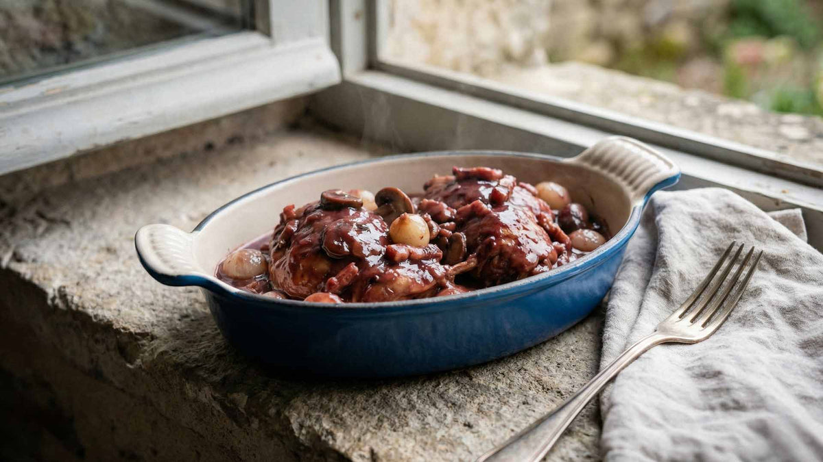Lapin au vin rouge