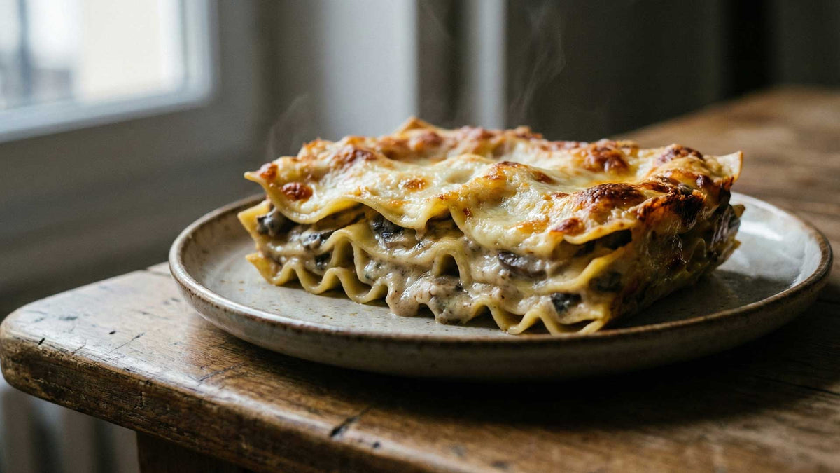 Lasagnes aux champignons