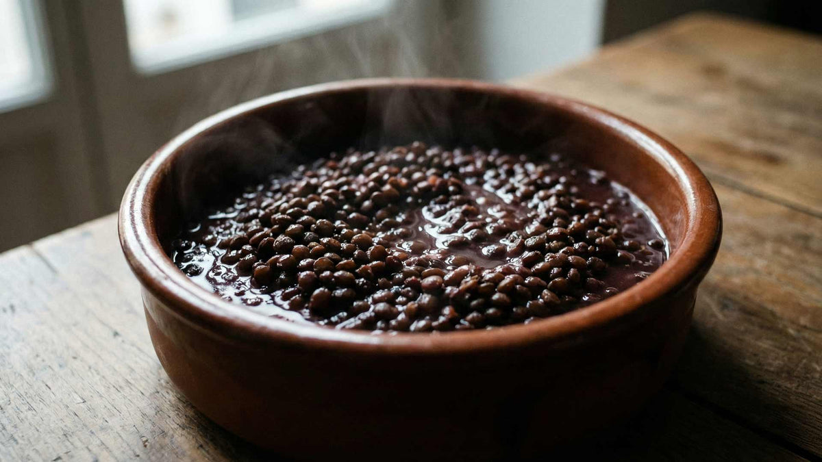 Lentilles au Vin Rouge