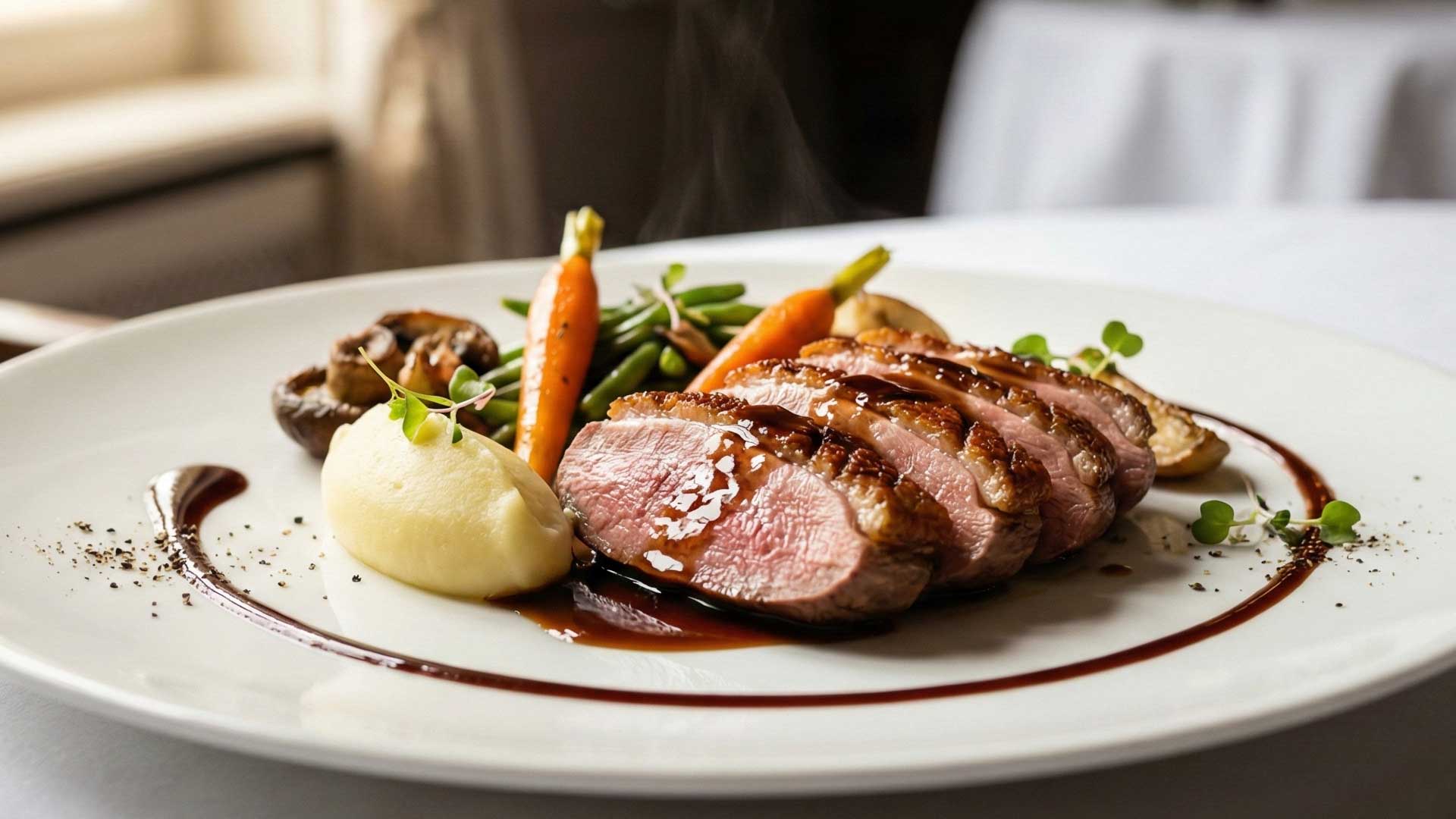 Magret de canard rosé Image