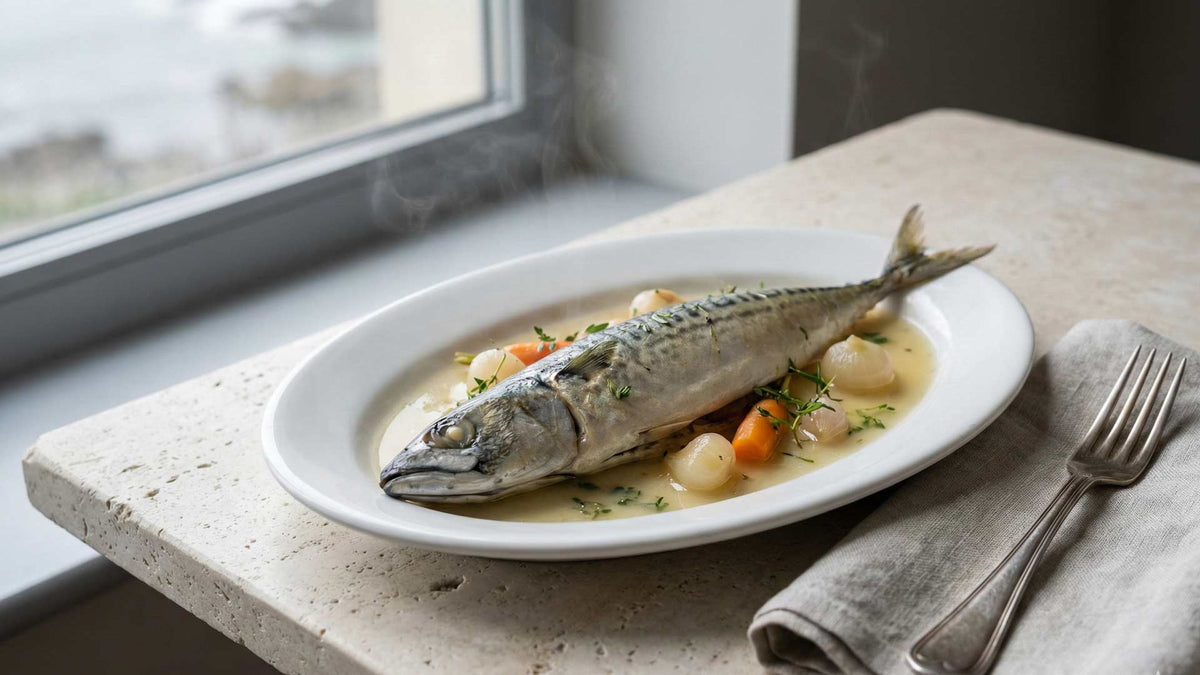 Maquereau au vin blanc