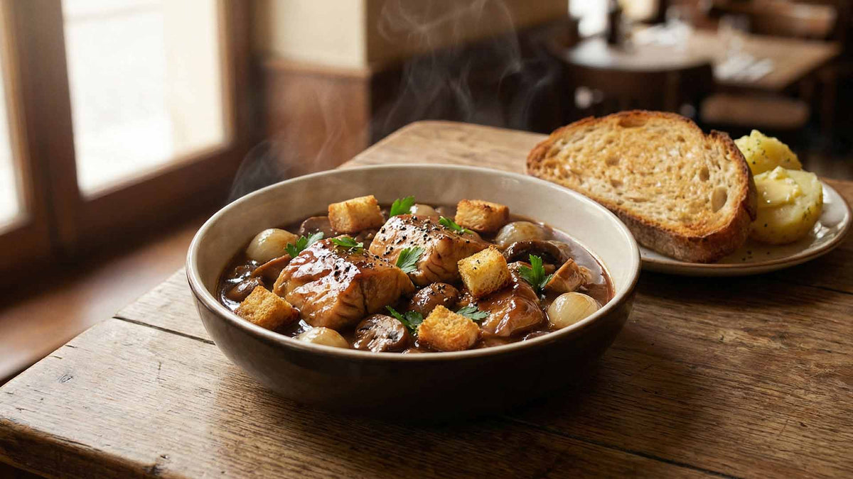 Matelote de poissons de rivière