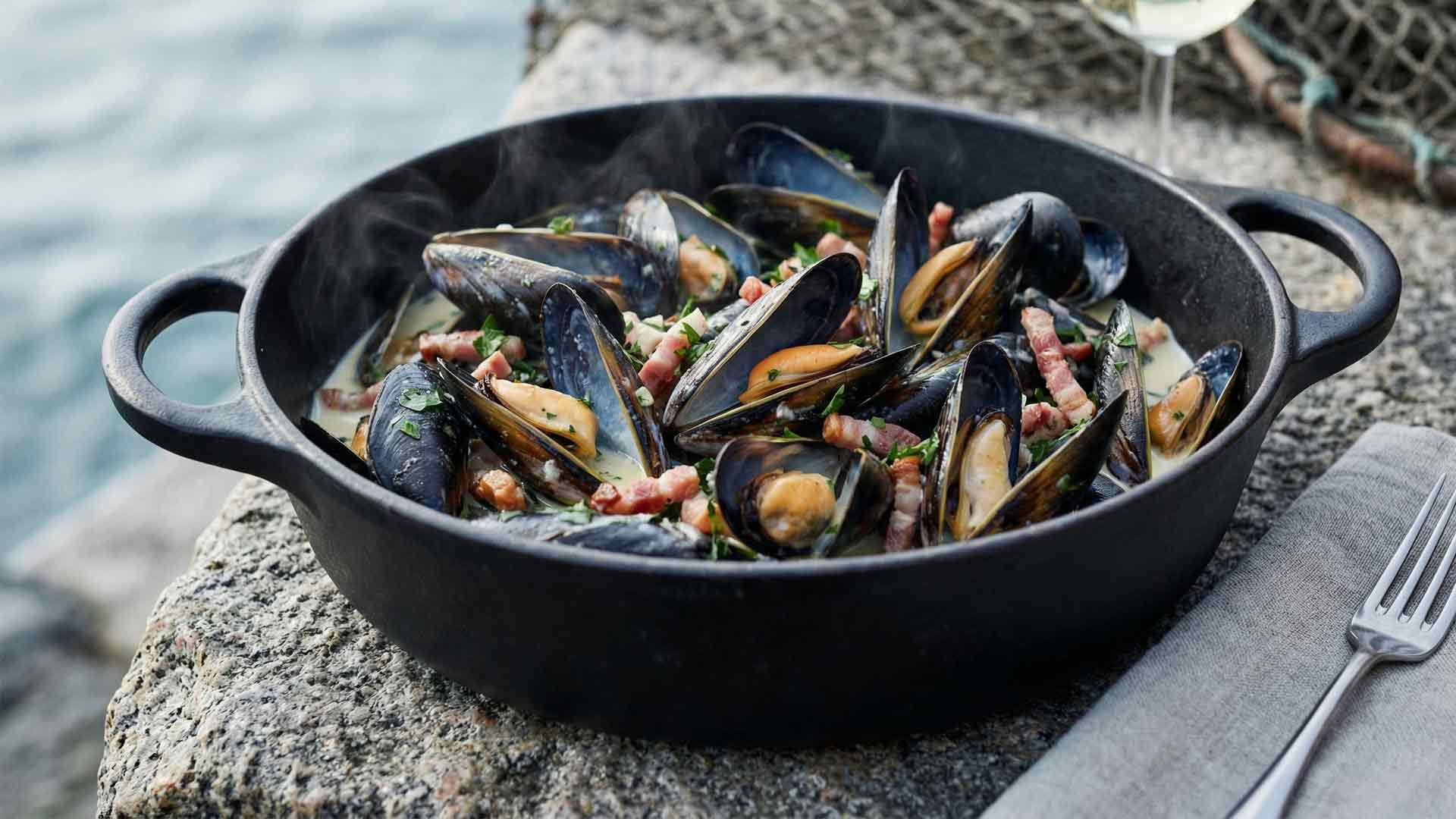 Moules au lard Image