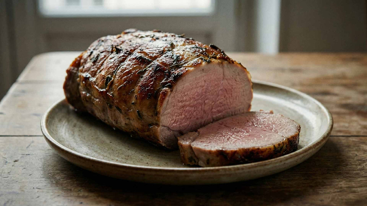 Noix de veau rôtie