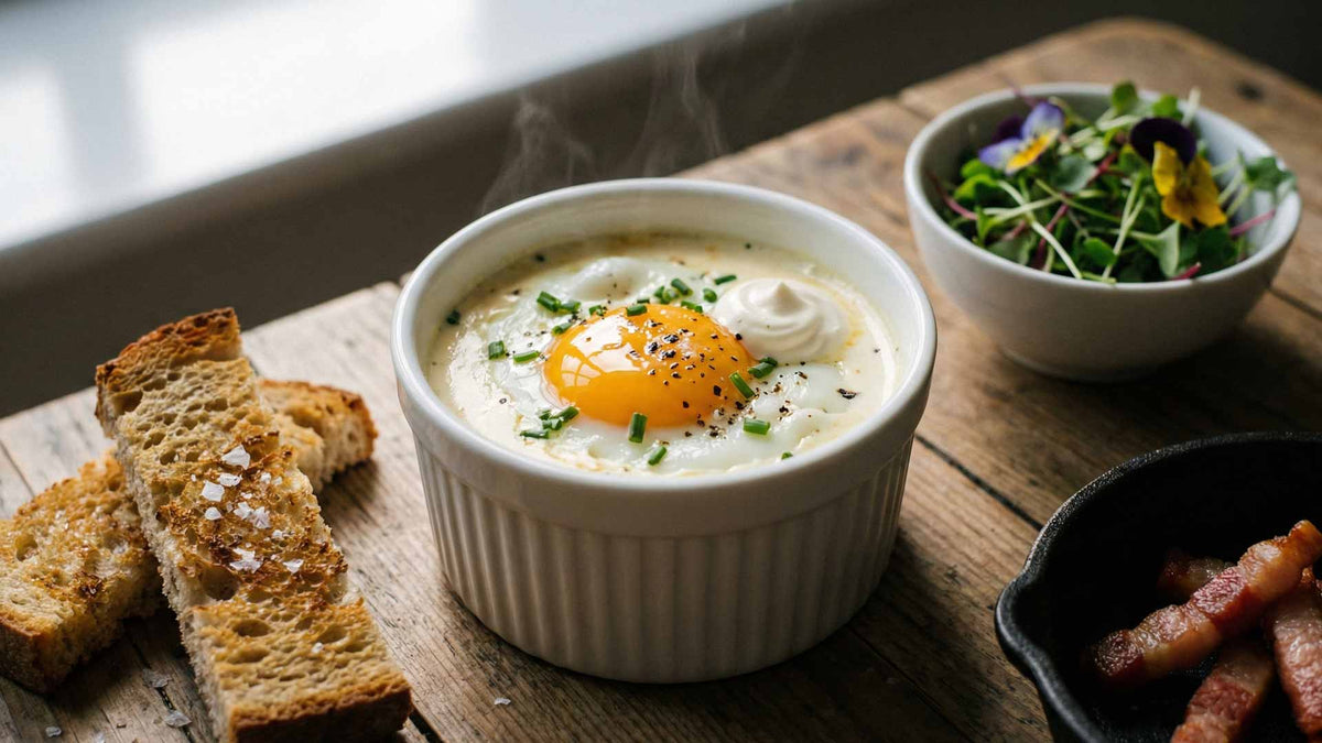 Œufs Cocotte à la crème
