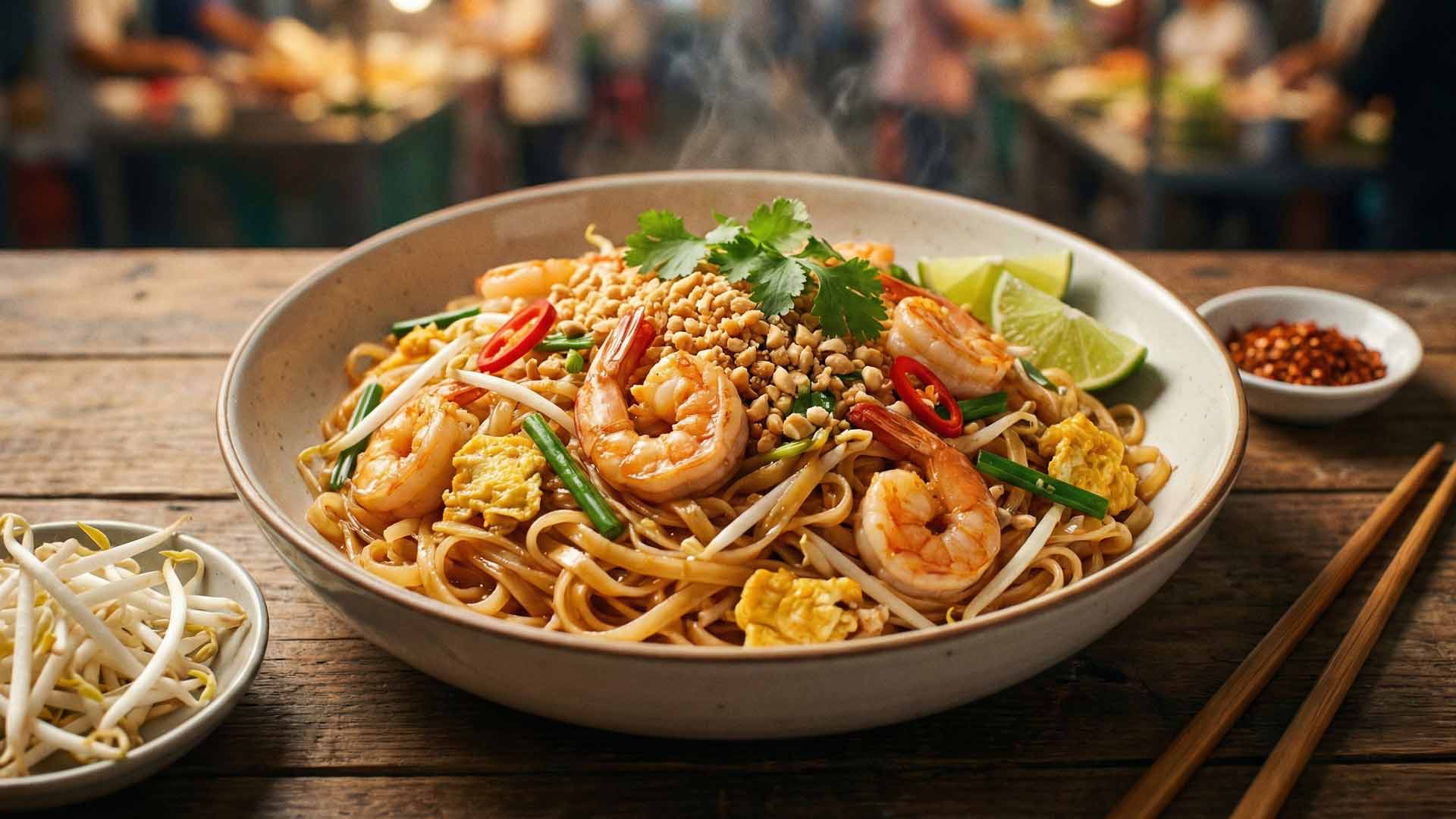 Pad Thaï aux Crevettes