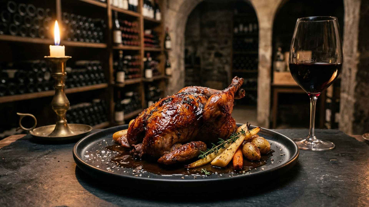 Pigeon rôti