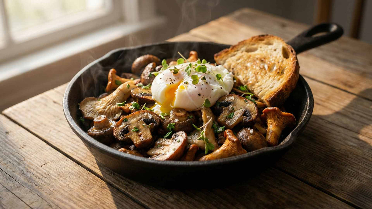 Poêlée de champignons