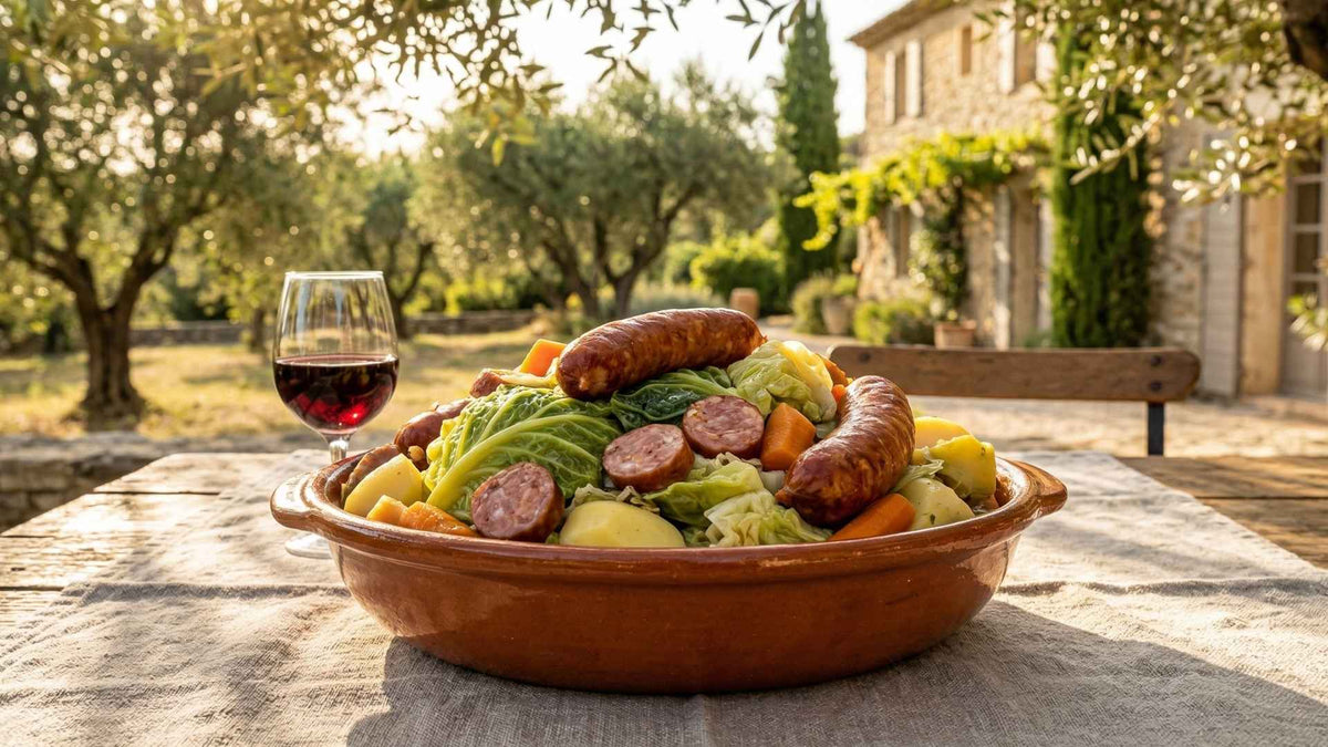 Potée auvergnate au chou et saucisse de Montbéliard