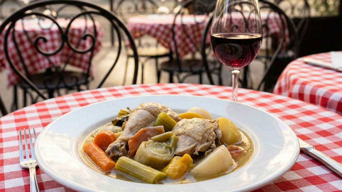 Poule au pot à l'ancienne aux légumes d'hiver