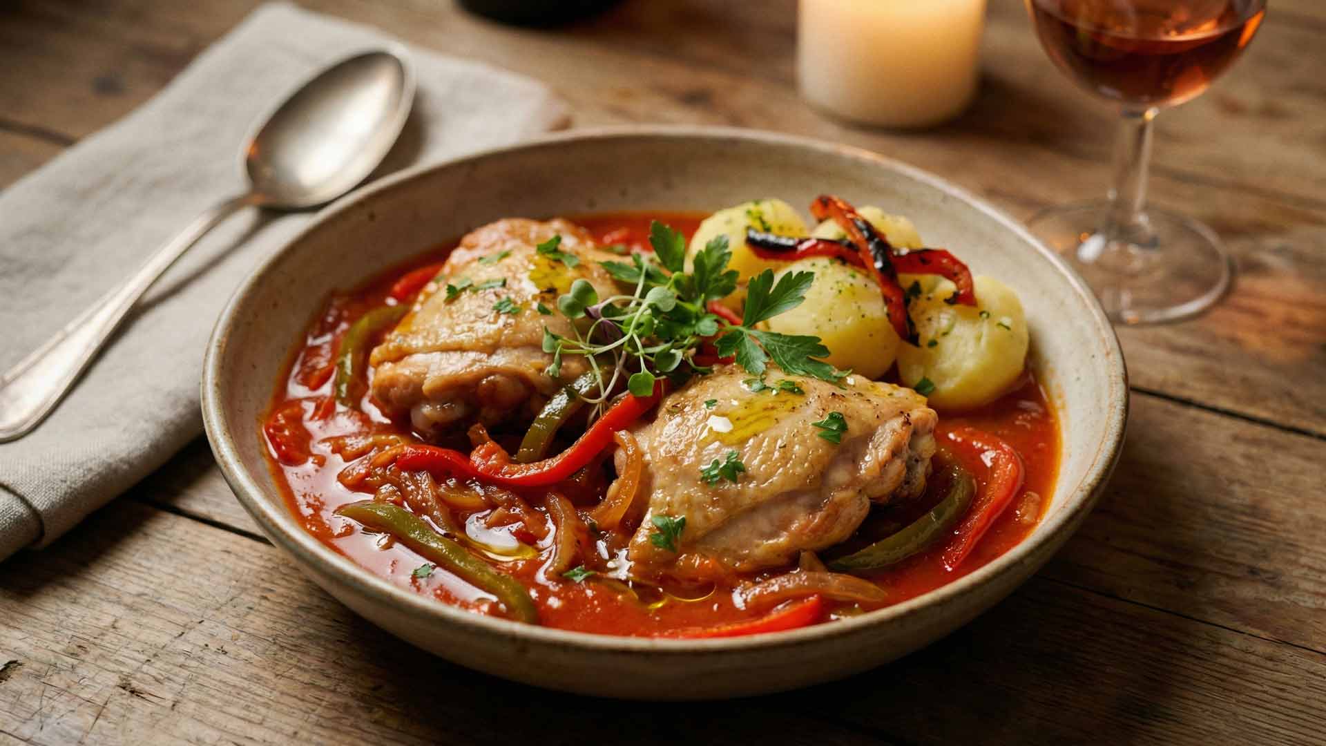 Poulet Basquaise Image