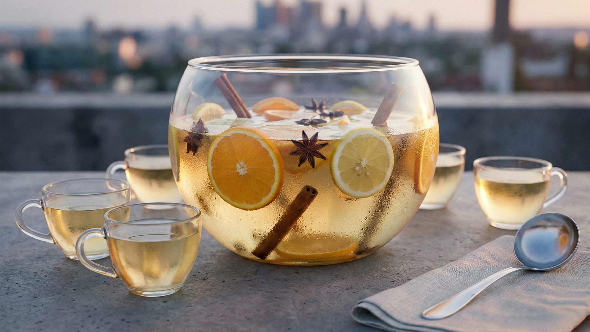 Punch au vin blanc Image