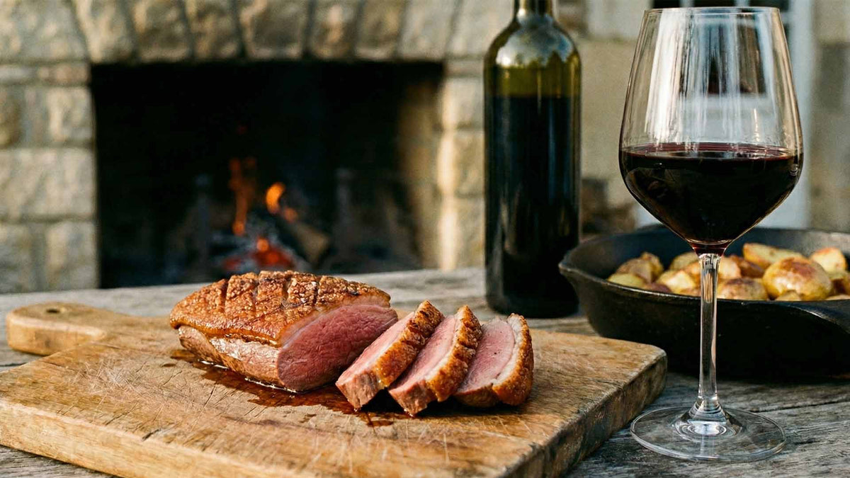 Quel vin avec magret de canard