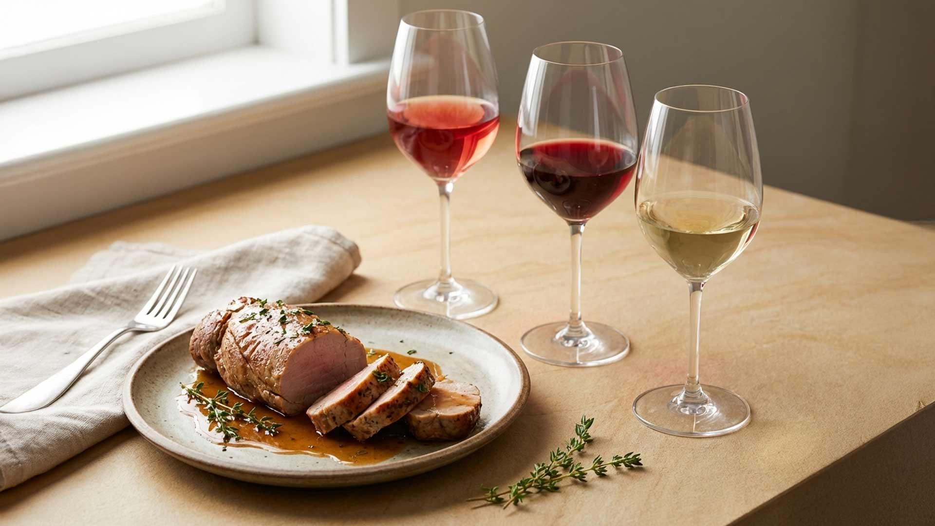 Quel vin avec filet mignon de porc