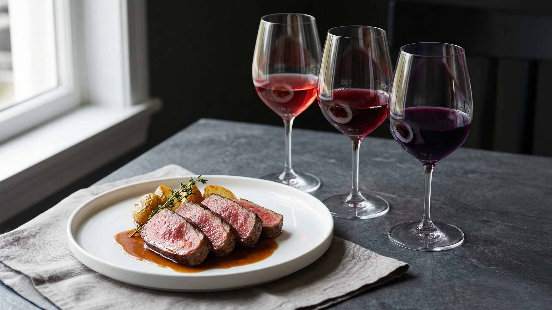 Quel vin avec pavé d'autruche