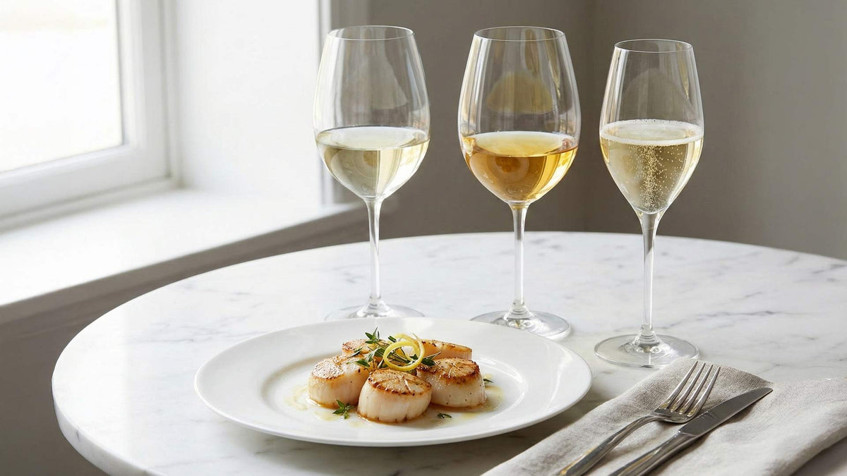 Quel vin blanc avec coquilles st jacques