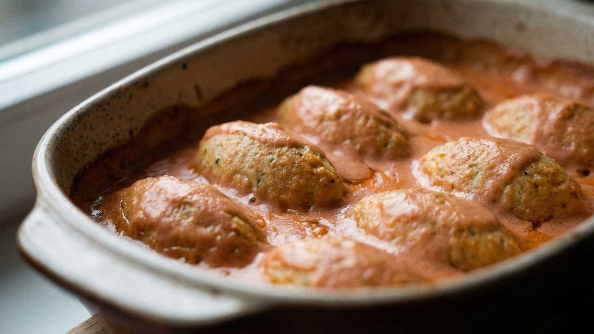 Quenelles de brochet sauce nantua