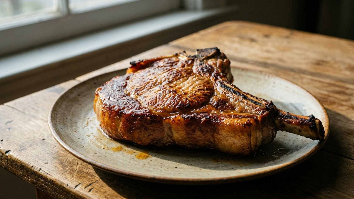 Recette Côte de Veau à la Poêle