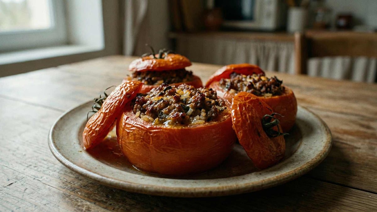 Recette Tomates Farcies à la Viande Hachée