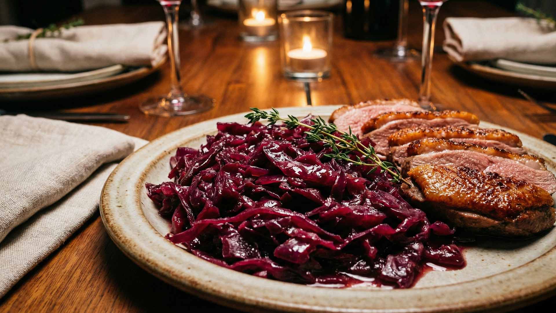 Recette du chou rouge au vin rouge Image