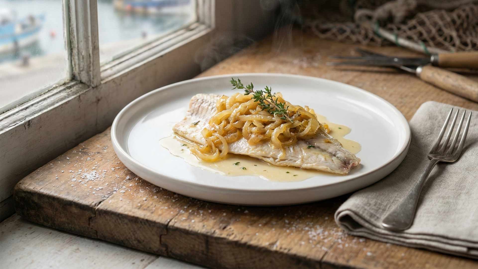 Recette mulet au four vin blanc
