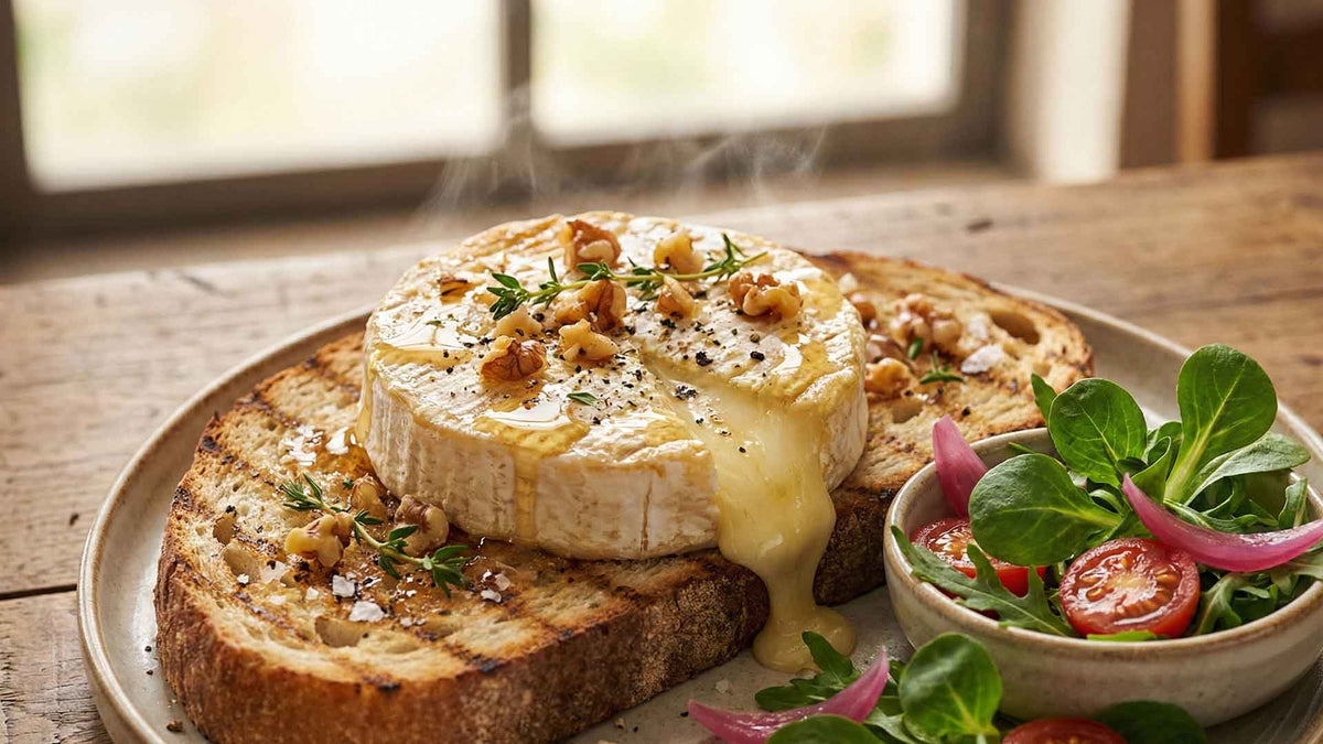 Recette pélardon chaud