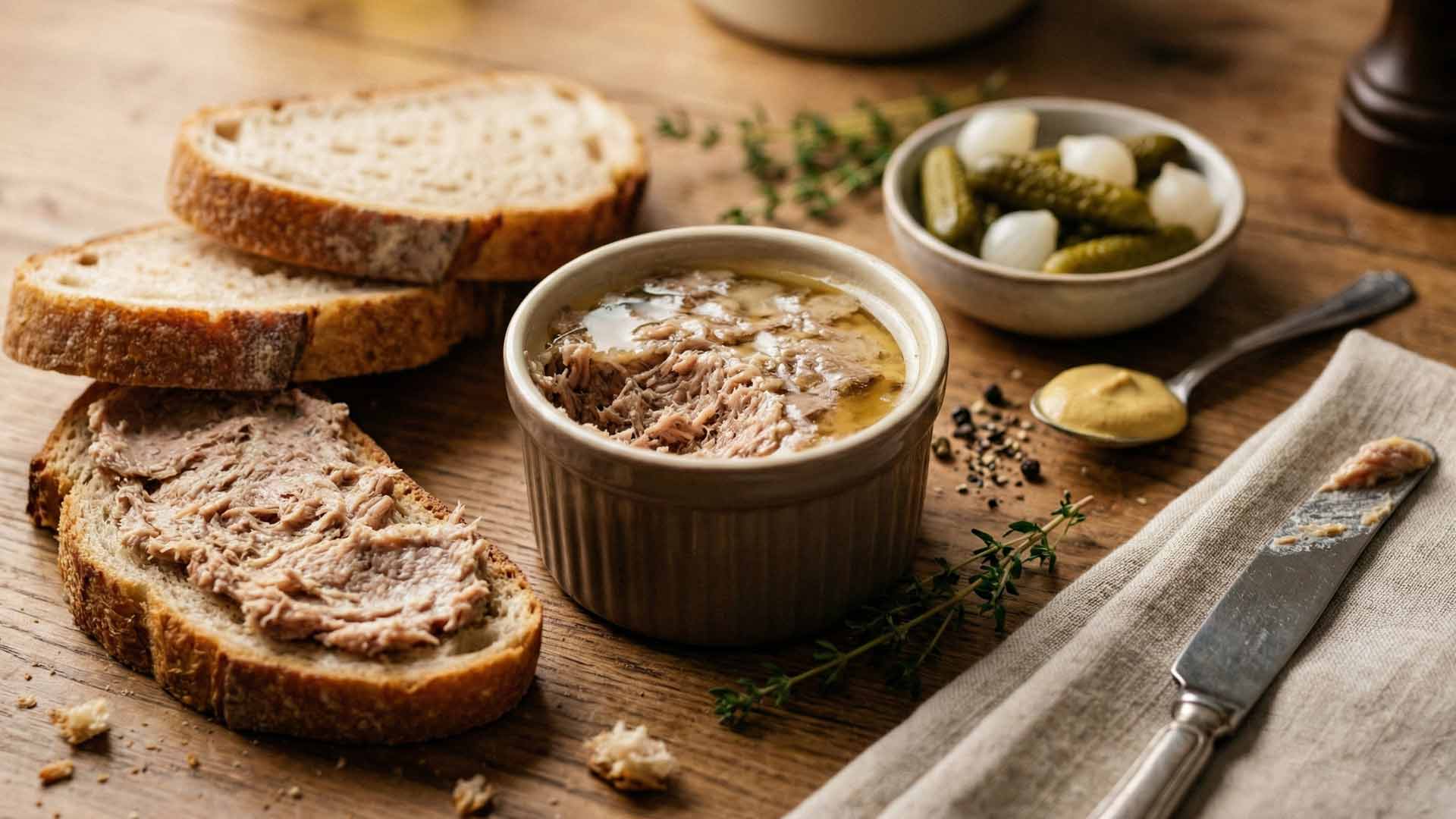 Recette rillettes de Tours Image