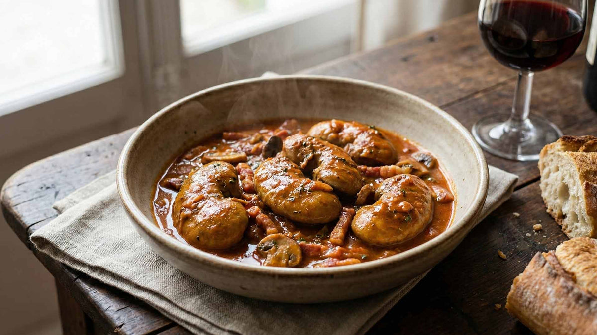 Recette rognon de veau sauce tomate