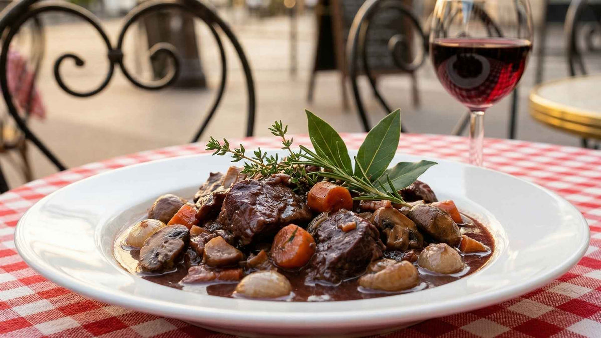 Civet de marcassin aux senteurs de garrigue