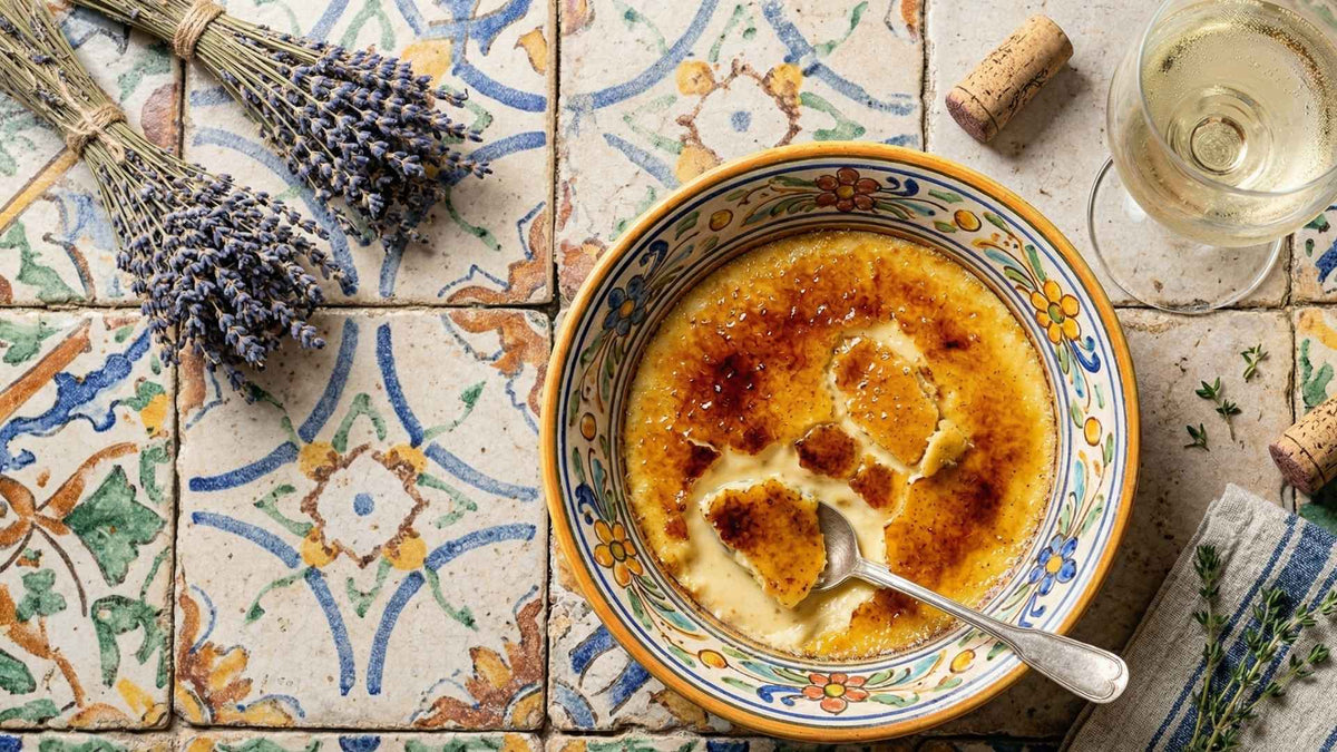 Crème brûlée à la vanille bourbon caramélisée