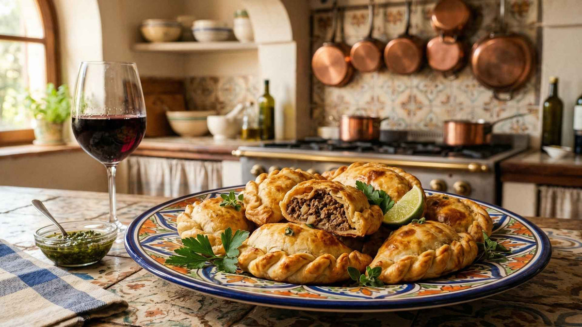 Empanadas argentines au bœuf haché et épices